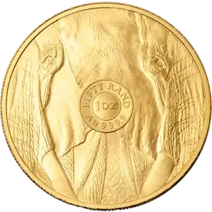  1oz Gold Coin - Big Five Elephant - 2025 (2)